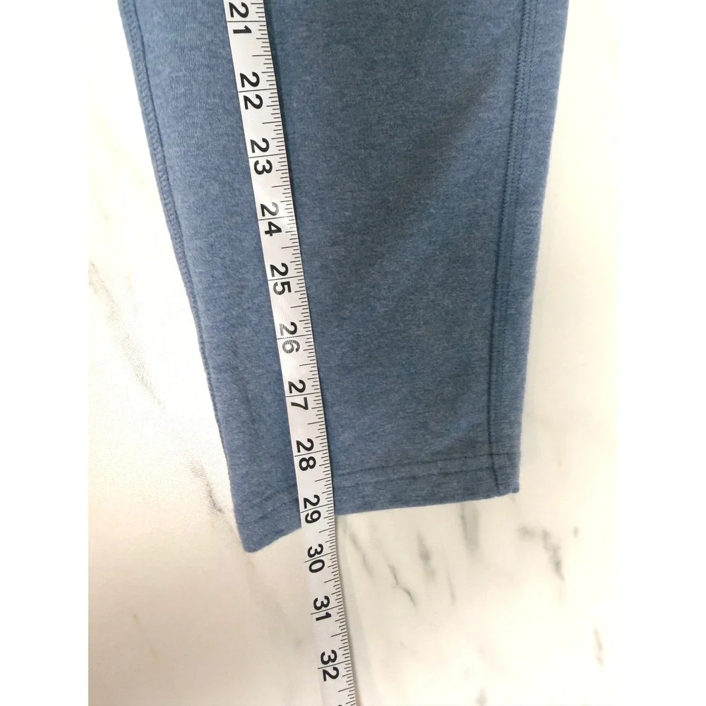 Mack Weldon Sunday Lounge Pants Mens Medium Heather Blue Joggers Drawstring